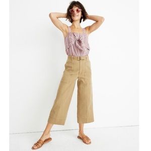 Madewell Utility High Rise Wide Leg Pants